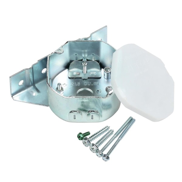 Westinghouse Support Box Ceiling Box Sidemount Plus Fan/Fxtr Remodel 2.125In Deep 0124000 - main
